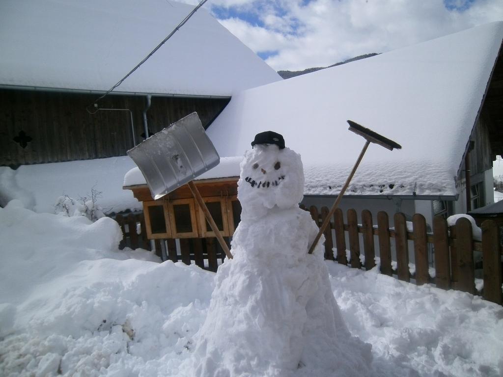Sportbauernhof - Gasthaus Hochalmblick Krems in Kaernten エクステリア 写真